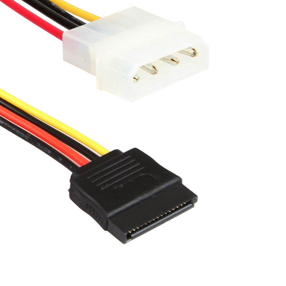 15P SATA to 4Pin Molex Power Cable IDE To SATA 15P Cable