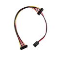Customized SATA Power 15Pin female to Slimline 6Pin Power Adapter Cable 2