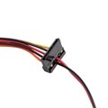 Customized SATA Power 15Pin female to Slimline 6Pin Power Adapter Cable 3