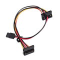 Customized SATA Power 15Pin female to Slimline 6Pin Power Adapter Cable 4