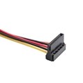 Customized SATA Power 15Pin female to Slimline 6Pin Power Adapter Cable 5