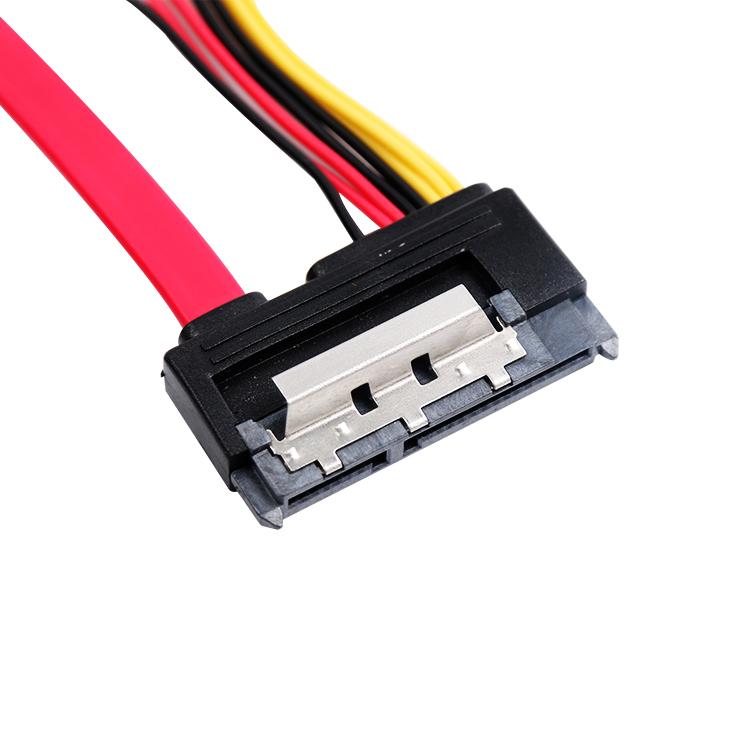 Factory OEM SATA 7+15 Pin to 7Pin SATA Power Cable 2