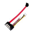 Factory OEM SATA 7+15 Pin to 7Pin SATA