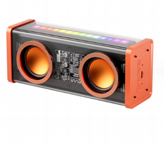 Bluetooth speaker Smart wireless outdoor bright light subwoofer