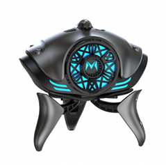 Wireless Bluetooth headset Binaural Mecha gaming headset