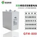 雙登GFM-800 2V800AH鉛酸免維護 閥控式蓄電池通訊系統電源 1