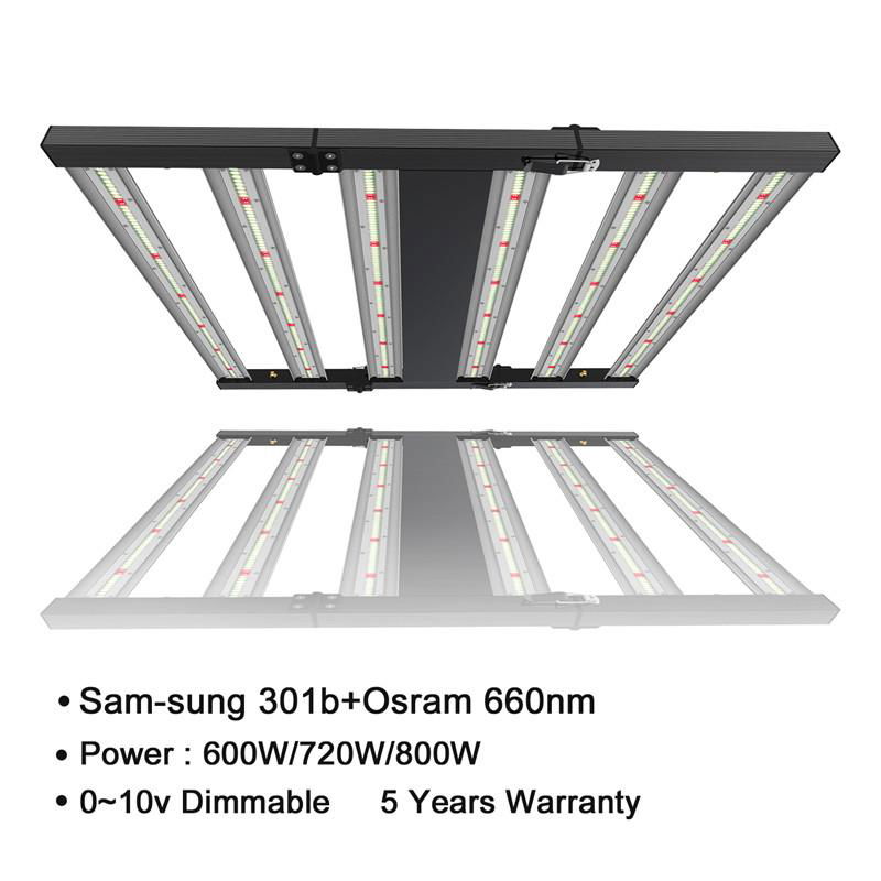 Hot Sale 600W Us Store Driver Full Spectrum Inside Foldable LED Grow Light   3