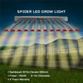 Customizable Full Spectrum Dimmable 1500W LED Hydroponic Growing Light Bar  2
