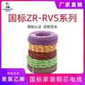 阻燃銅芯聚氯乙烯絕緣絞型家裝軟電線ZR-RVS  國標 1