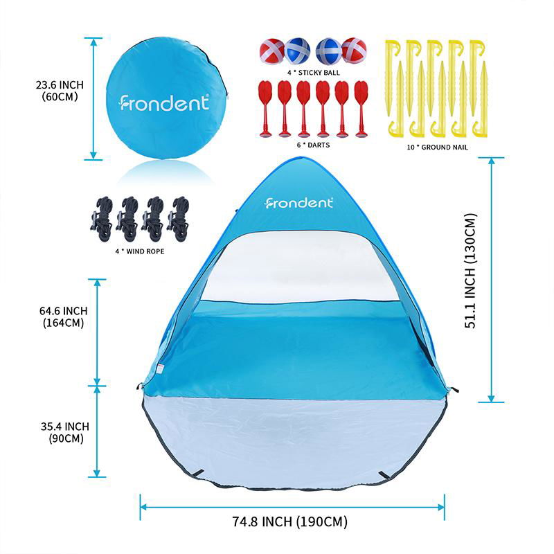 Newest Beach Tents Camping for Kids with Family  4