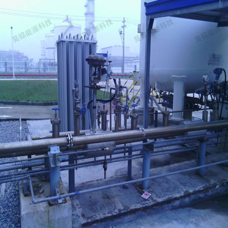 Liquid oxygen vacuum insulated pipe for air separation system 5
