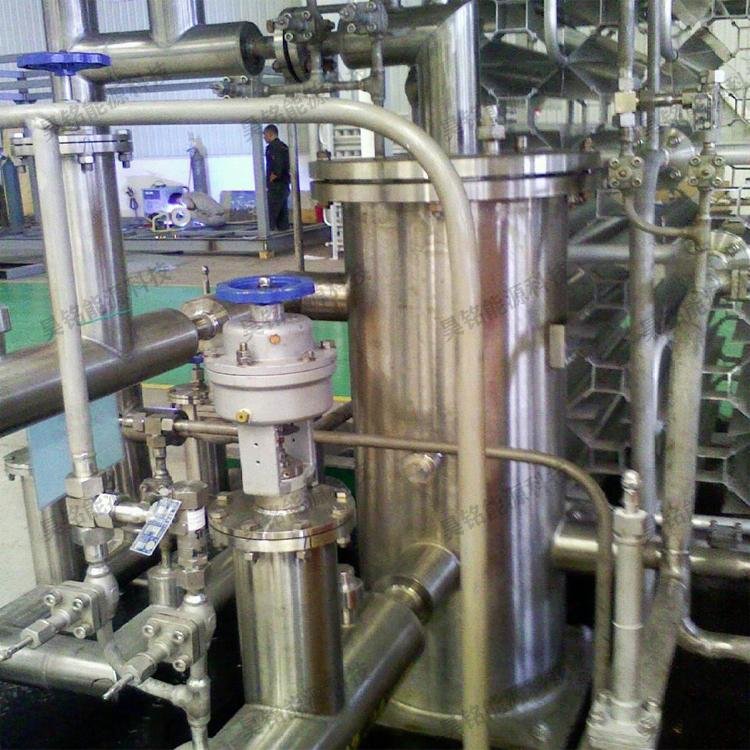Biological freezing liquid nitrogen vacuum tube
