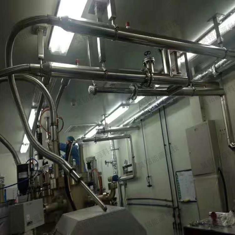 High vacuum liquid nitrogen stainless steel tube 2