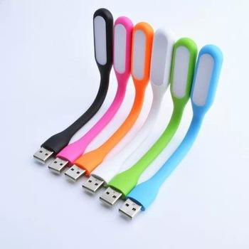 Mini LED Lamp USB Light Charging LED Flexible Portable Book Light for Computer K 4