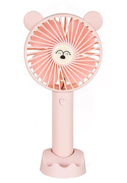 Desktop & Handheld Charging Mini Fan for Dormitory, Bedside, Office