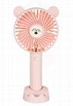 Desktop & Handheld Charging Mini Fan for Dormitory, Bedside, Office