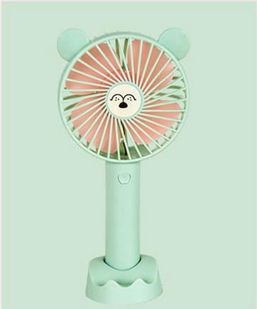 Desktop & Handheld Charging Mini Fan for Dormitory, Bedside, Office 2