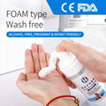 Foam  alcohol free  rinse-free hand sanitizer&disinfectant 1