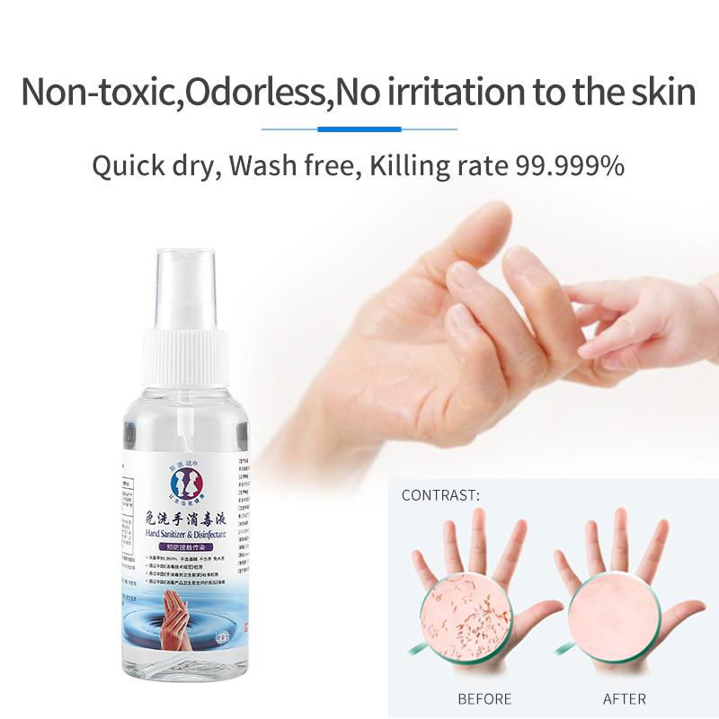  Alcohol-free Spray Rinse-free hand sanitizer soap 2