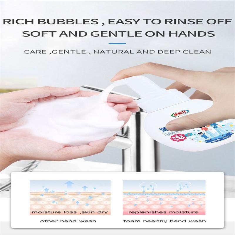 330ml foam hyaluronic acid hand wash  2