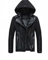 Men's cotton-padded jacket men's cross-border 2021 new fur collar detachable hoo 1