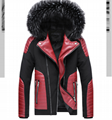 Men's cotton-padded jacket men's cross-border 2021 new fur collar detachable hoo