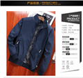 2021 spring new middle-aged men's jacket dad outfit jacket male spring casual mi 3