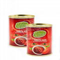 High Quality Easy Open Double Concentrated Tin Tomato Paste 28-30% Brix  1