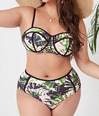 Custom Plus-size swimsuits maternity series swimwear 