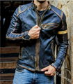 Foreign trade Amazon Europe and America men's men's leather clothing men's strol