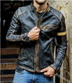 Foreign trade Amazon Europe and America men's men's leather clothing men's strol 3