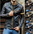 Foreign trade Amazon Europe and America men's men's leather clothing men's strol 4