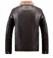 Cross-border Amazon men's leather clothing youth lapel fur one coat casual motor 2