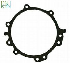 Rubber coating metal gasket