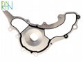 Aluminum and rubber composite gasket