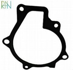 Rubber coated metal gasket