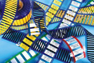 Printable electronics identification heat shrinkable tube