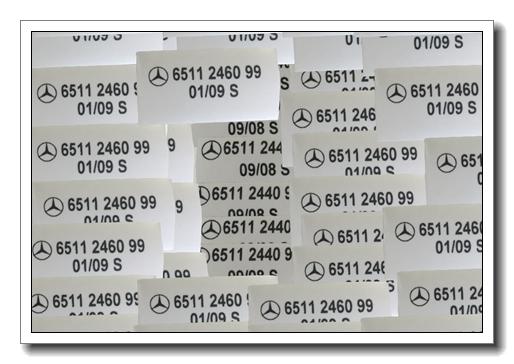 Printable electronics identification heat shrinkable tube 2