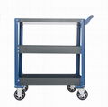 Workshop Warehouse Garage Metal Tool Trolley with 5 Inch Wheels 2