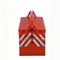 Hot Selling Durable Double Handles Metal Tool Box 4