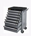 Wholesale Heavy Duty 7 Drawers Steel Tool Cabinet/Tools Cart with 5 Inch PP Whee 3