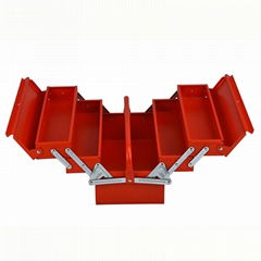 Customized 3 Layer Metal Folding Storage Tool Box for Auto Craftsman