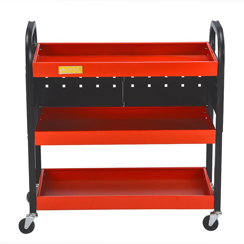 3 Tier Garage Mechanic Utility Steel Tool Vehicle Cart JS16