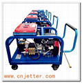 High Pressure Water Jet Cleaning Heat Exchanger 2