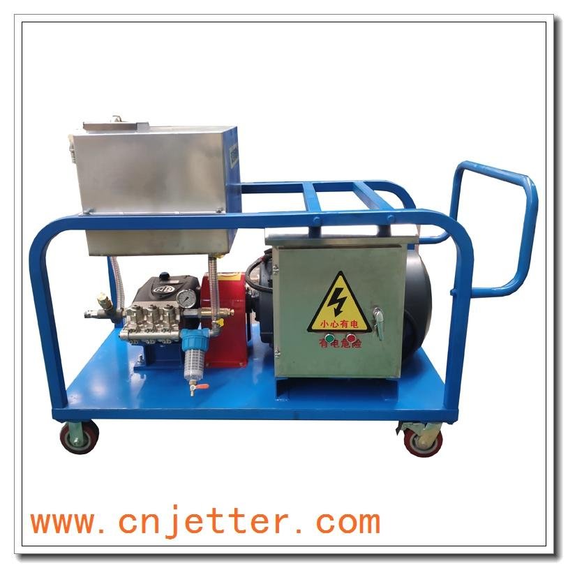 High Pressure Washer for Cleaning Heat Exchanger 5
