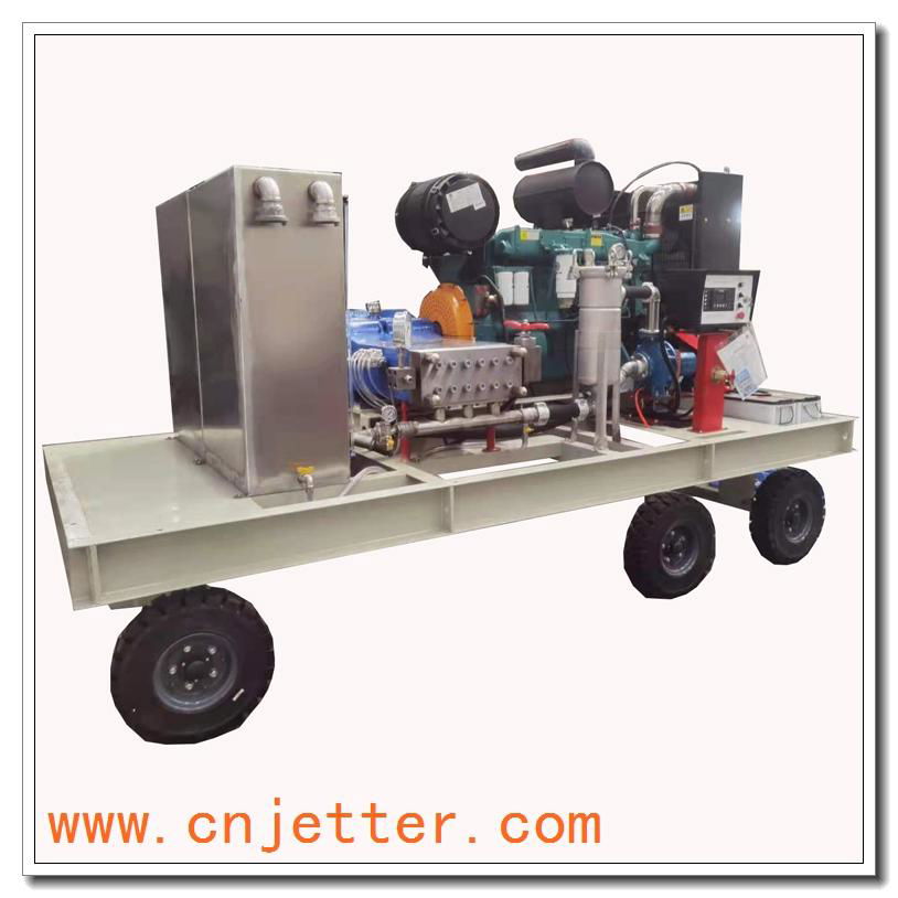 Ultra High Pressure Hydro-Blasting Machine for Concrete Demolition 5