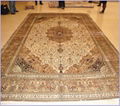 Yixiu produces large handmade silk carpet,special reception hall  2