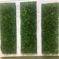 Production of lawn carpet cyan green wool height 1.5cm size 2x20m 2