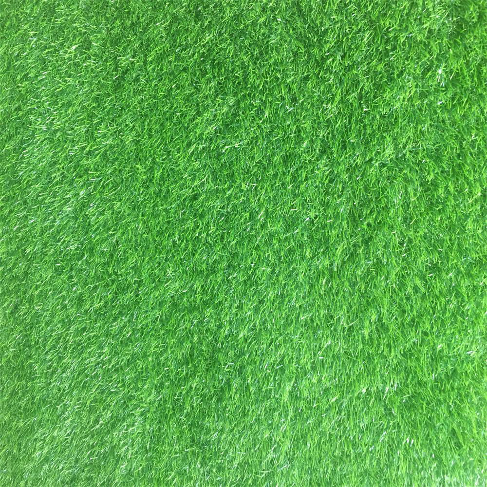 Production of lawn carpet cyan green wool height 1.5cm size 2x20m 3