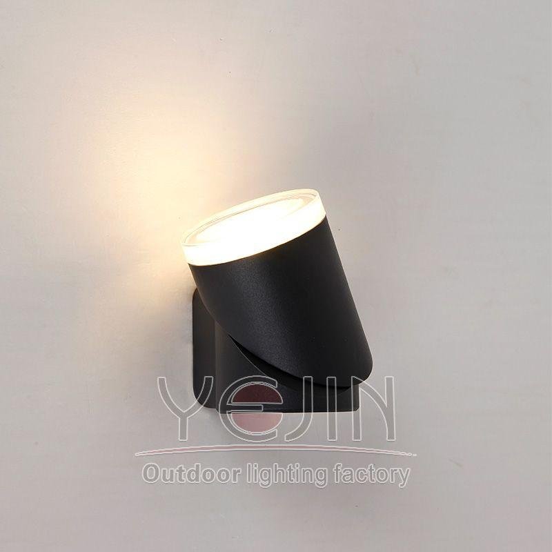 1 head 5W Outdoor 355 Degree Adjustable Light LED Wall Lighting YJ-3201 5